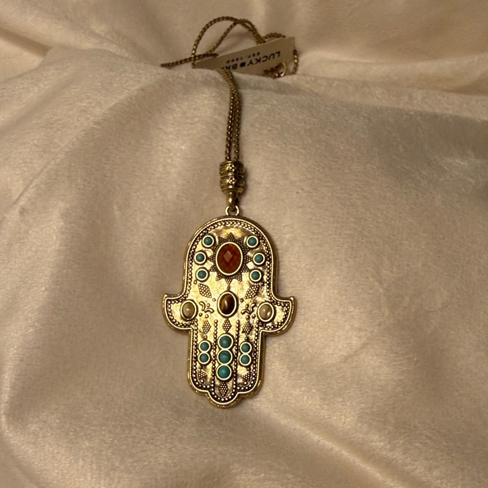 Hamsa Hand of Fatima Necklace